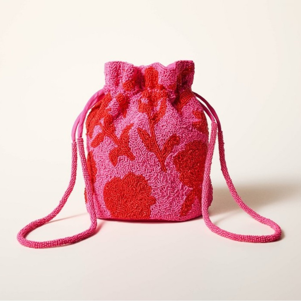 Kate Spade Limited Edition Pink and Red Floral Women's Bag